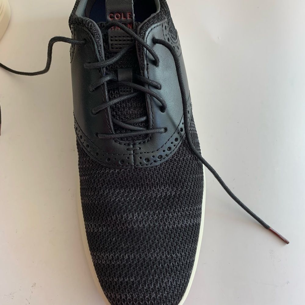 Men’s Cole Haan Grand Tour Black/Ivory shoes - Picture 7 of 8
